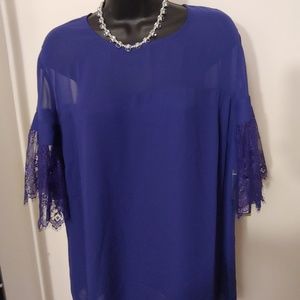 Blue blouse XXLT